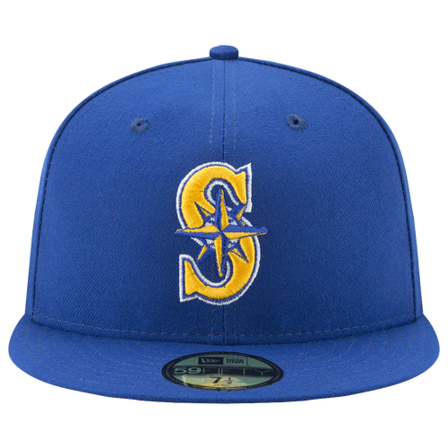 

New Era Seattle Mariners New Era Mariners 59Fifty Authentic Cap - Adult Royal Size 7