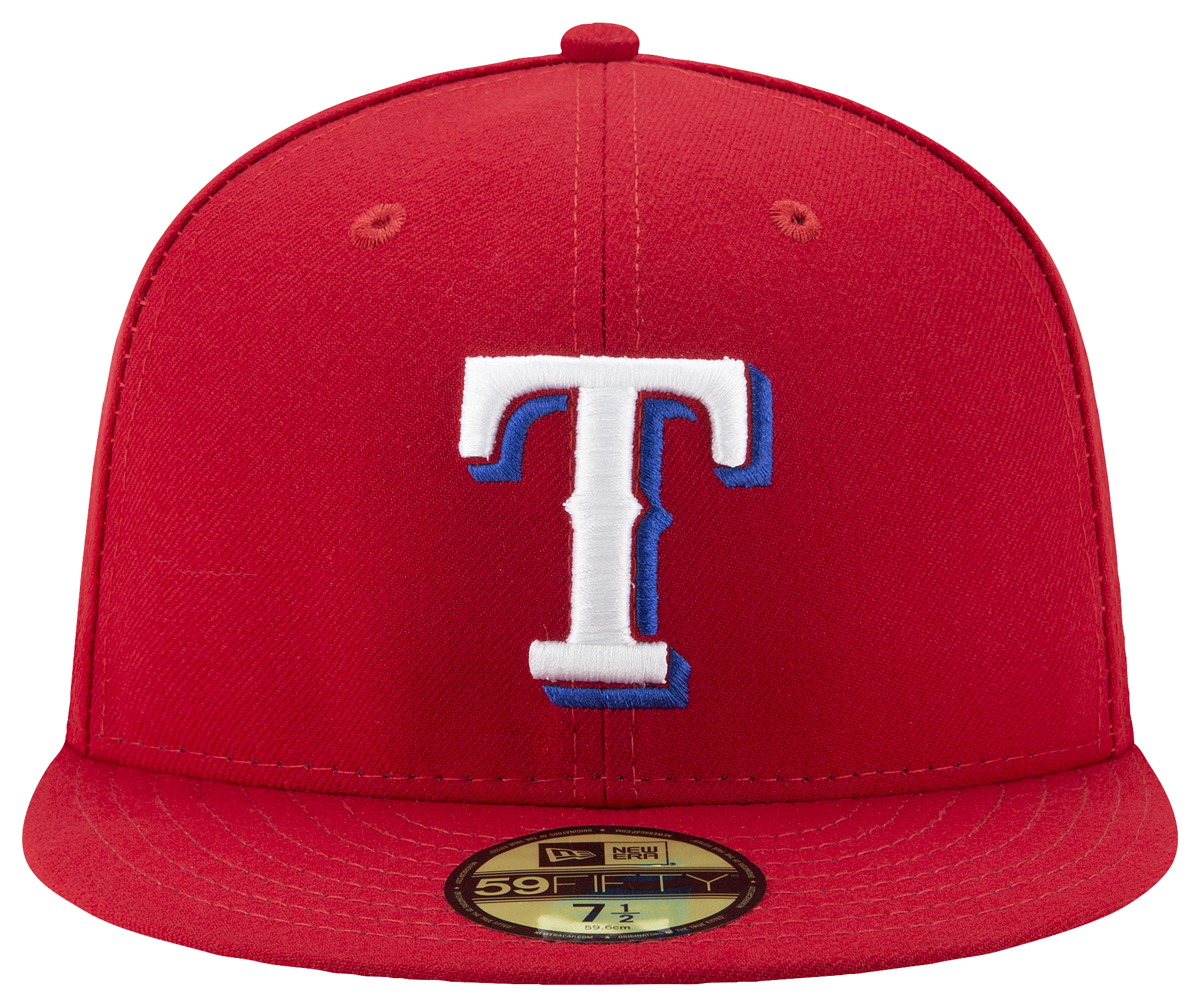 Texas Rangers New Era Authentic Collection On-Field 59FIFTY Fitted Hat - Red 7 5/8