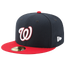 New Era Nationals 59Fifty Authentic Cap - Adult Navy/Red