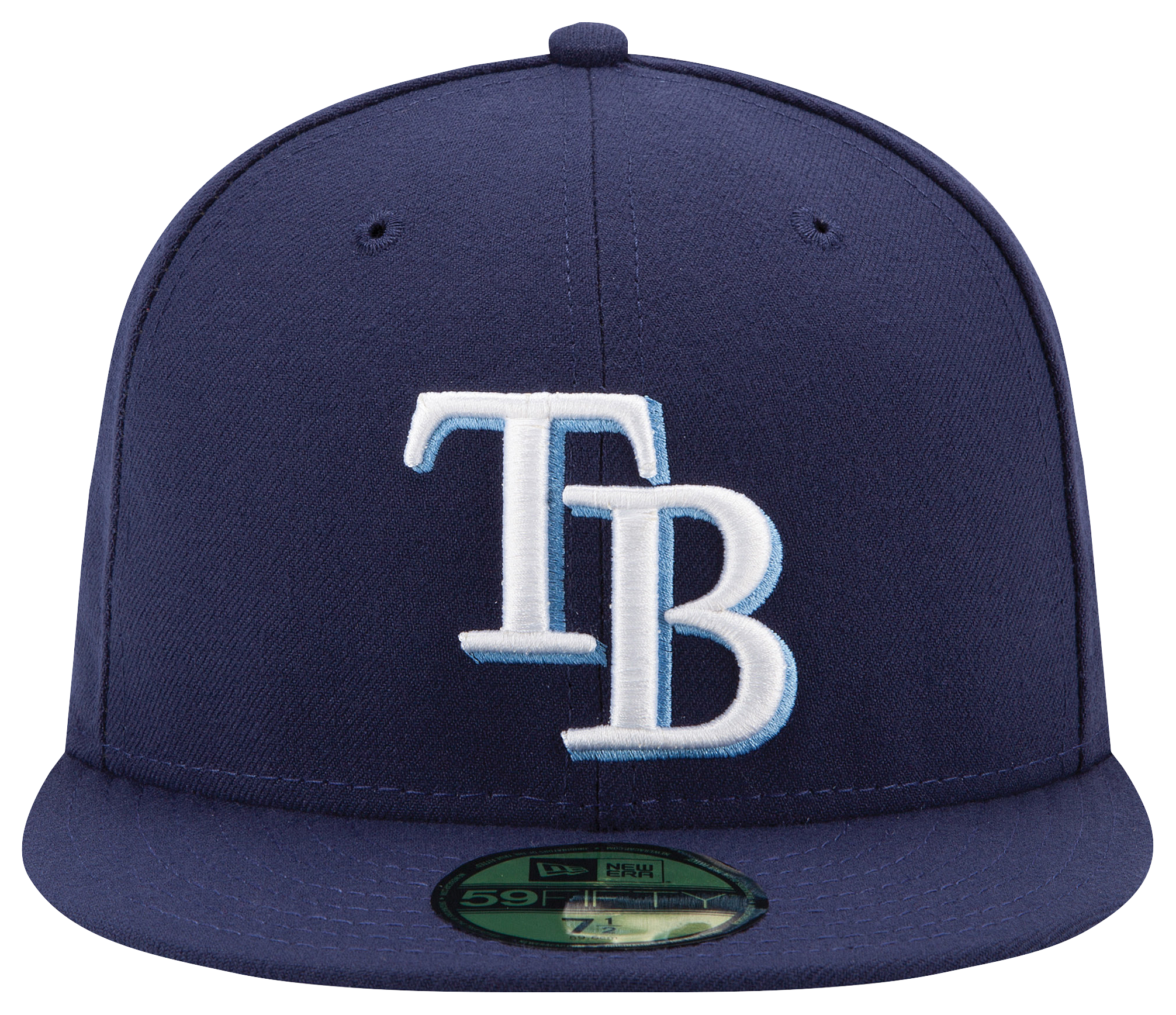 Men's Tampa Bay Rays New Era Navy 25th Anniversary Authentic Collection  On-Field 59FIFTY Fitted Hat