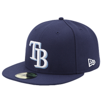 Women's Fanatics Branded Navy Tampa Bay Rays Core Team Lockup V