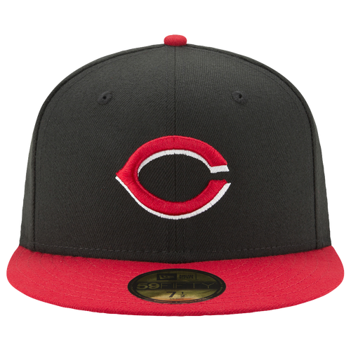 New Era Cincinnati Reds  Reds 59fifty Authentic Cap In Red/black