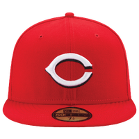 Cincinnati Reds New Era 150th Anniversary Cyber 59FIFTY Fitted Hat -  Gray/Green