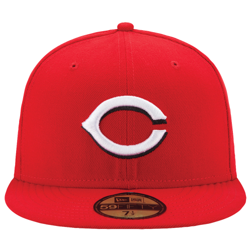 

New Era New Era Reds 59Fifty Authentic Cap - Adult Red/Red Size 7