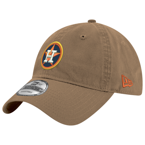 New Era Mens Houston Astros  Astros 9twenty Core Classic Replica Cap In Khaki/orange/navy