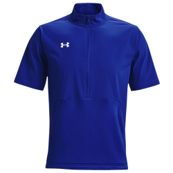 Men's - Under Armour Team Motivate 2.0 SS Cage Jacket - Royal/White