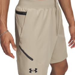 Men's - Under Armour Unstoppable Shorts - Khaki