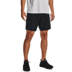 Men's - Under Armour Woven Graphic Shorts - Black/White