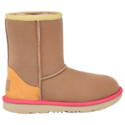 Girls' Preschool - UGG Classic II - Tan/Pink