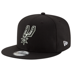 Men's - New Era Spurs Bow Snapback - Black/White