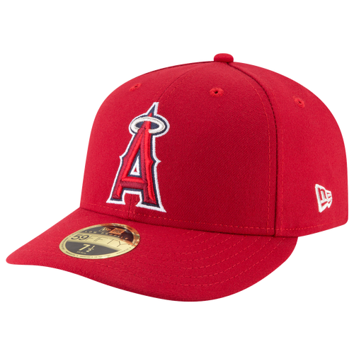 

New Era Mens Los Angeles Angels New Era Angels 59Fifty Authentic LP Cap - Mens Red/White Size 7