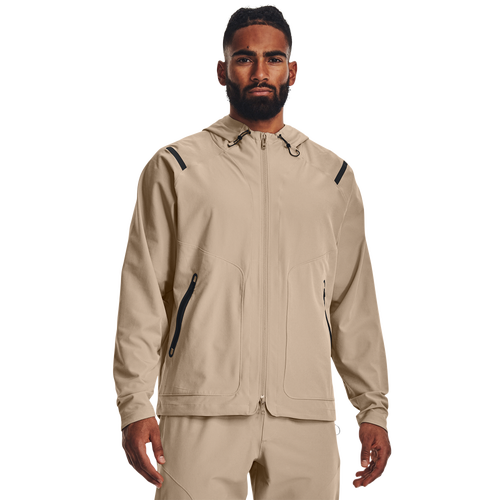 

Under Armour Mens Under Armour Unstoppable Jacket - Mens Tan/Black Size M