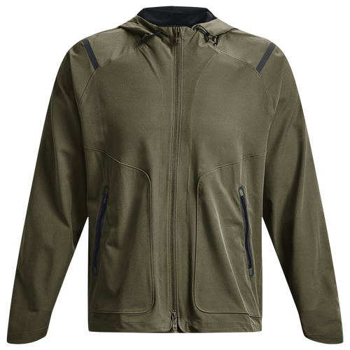 

Under Armour Mens Under Armour Unstoppable Full-Zip Jacket - Mens Marine Od Green/Black Size 3XL