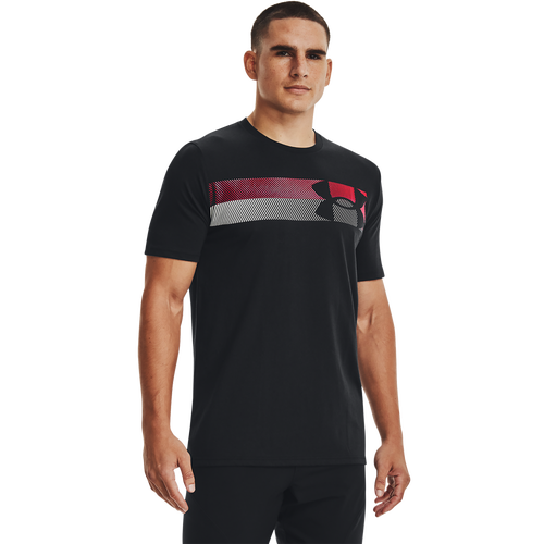 

Under Armour Mens Under Armour Fast Left Chest 3.0 Short Sleeve T-Shirt - Mens Black/Red Size XXL