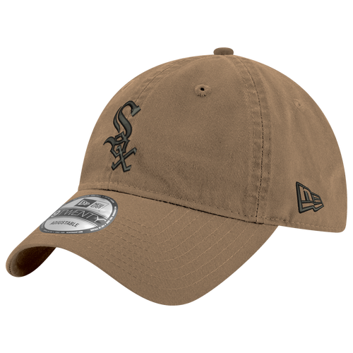 

New Era Mens Chicago White Sox New Era White Sox 9Twenty Core Classic Replica Cap - Mens Khaki/Black Size One Size