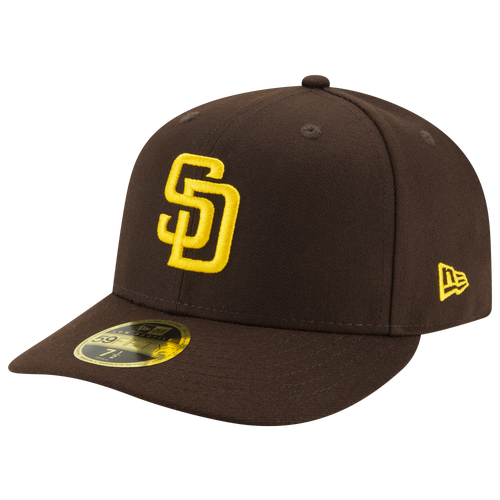 

New Era Mens San Diego Padres New Era Padres 59Fifty Authentic Collection Cap - Mens Brown/Brown Size 8