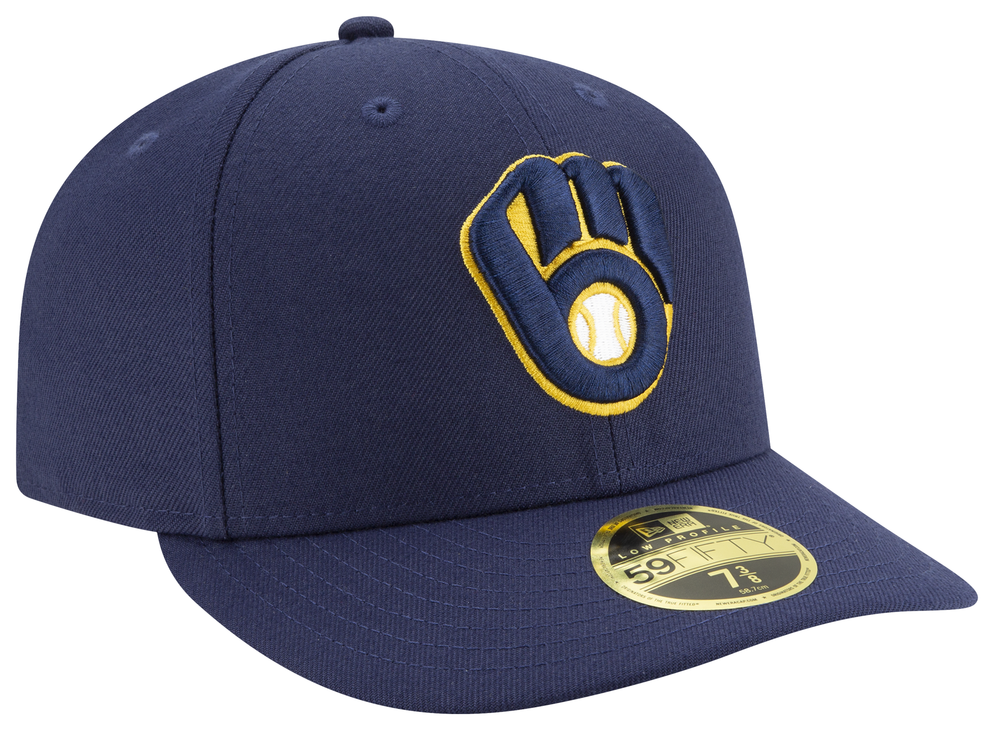 New Era Brewers 59Fifty Authentic Collection Cap