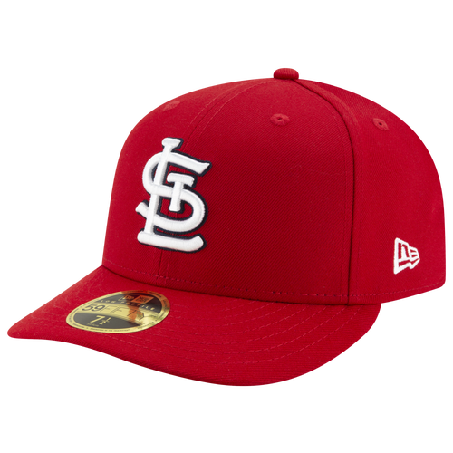 

New Era Mens St. Louis Cardinals New Era Cardinals 59Fifty Authentic Collection Cap - Mens Red/Red Size 8