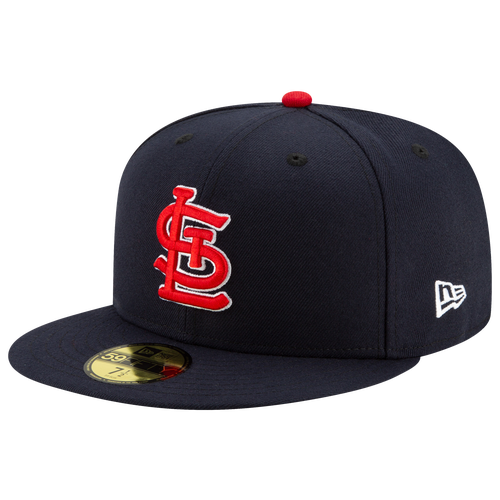 

New Era St. Louis Cardinals New Era Cardinals 59Fifty Authentic Cap - Adult Navy/Red Size 8