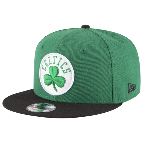

New Era Mens Boston Celtics New Era Celtics 2T T/C - Mens Black/Green Size One Size
