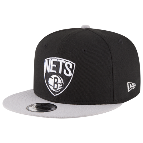

New Era Mens Brooklyn Nets New Era Nets 2T T/C - Mens Black/White Size One Size