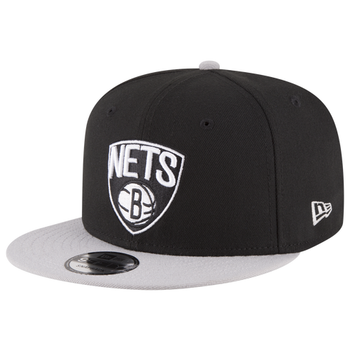 

New Era Mens New Era Nets 2T T/C - Mens Black/White Size One Size