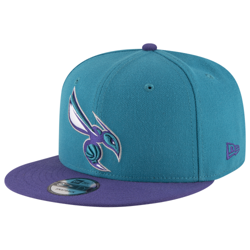 New Era Mens Charlotte Hornets  Hornets 2t T/c In Teal/purple