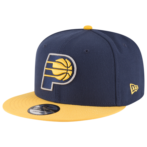 

New Era Mens Indiana Pacers New Era Pacers 2T T/C - Mens Navy/Yellow Size One Size