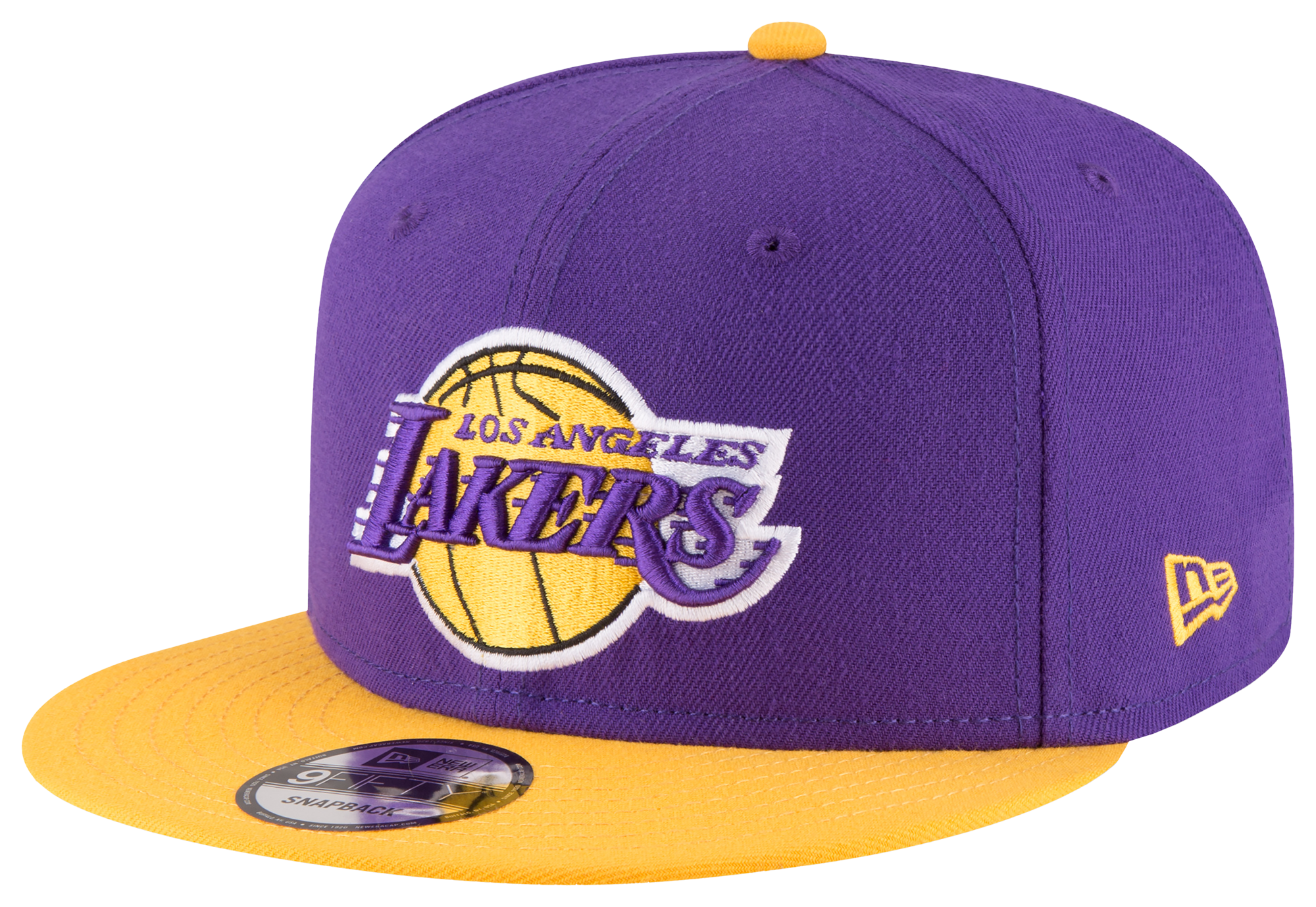 New Era Lakers QR 2T T/C Snapback - Men's | Champs Sports