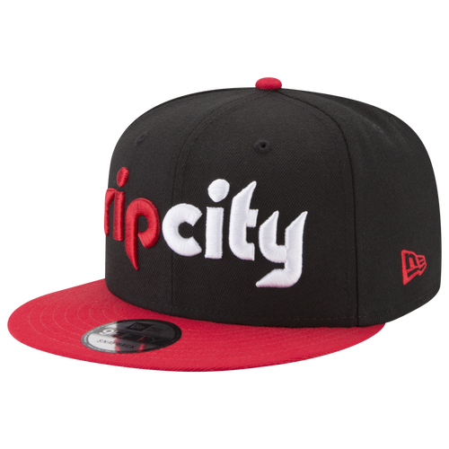 MENS - New Era Trailblazers 2T T/C - Black/Red