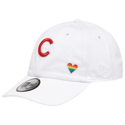 Men's - New Era Cubs Pride Adjustable Cap - White