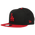 New Era MLB Two Toned Snapback - Men's Black/Red