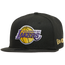 New Era NBA 100th Anniversity Logo Snapback - Men's Black/Purple/Yellow