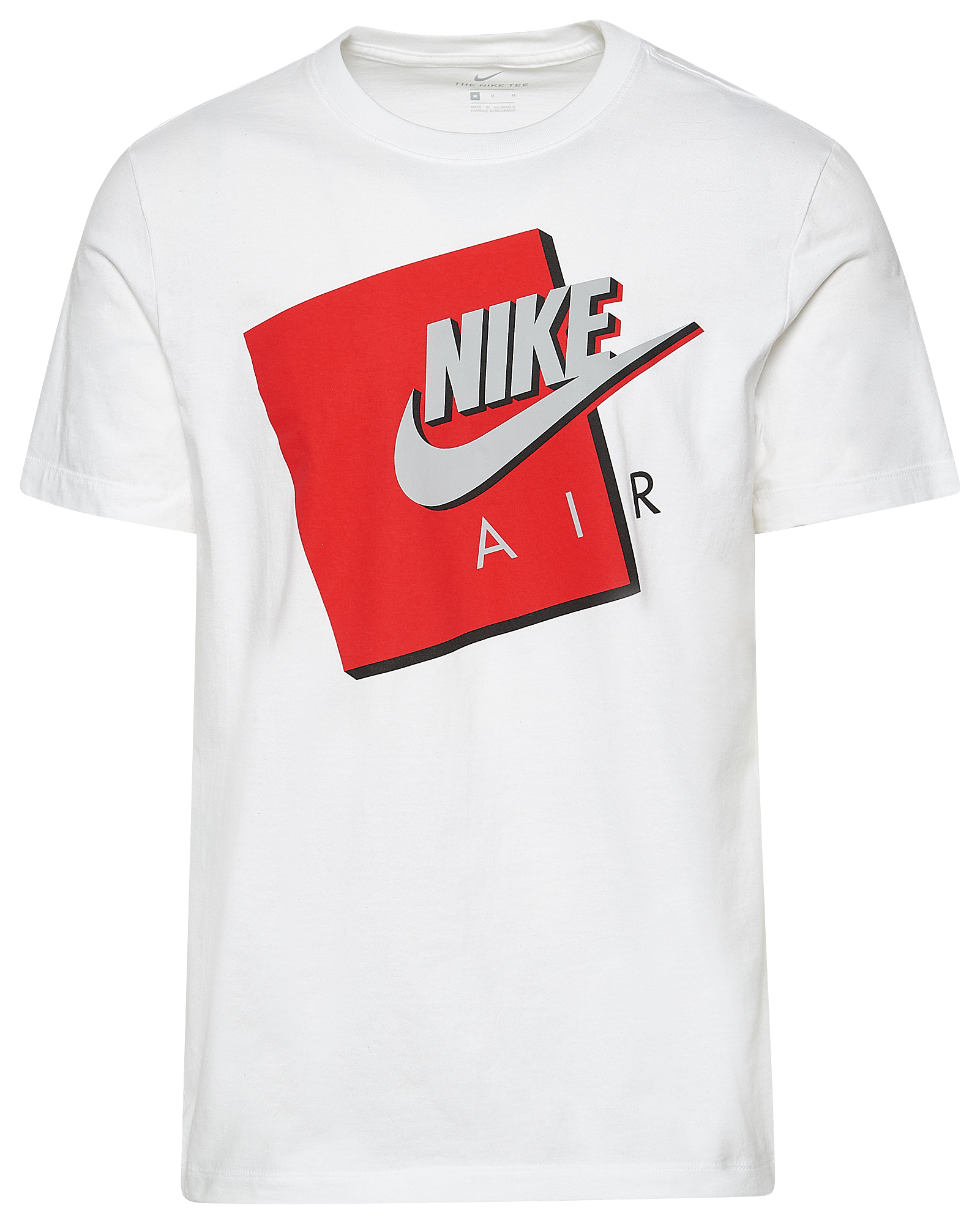 nike shirt red and white