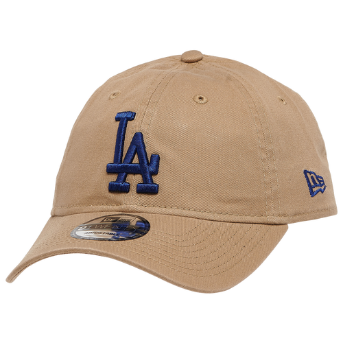 New Era Mens  Dodgers 9twenty Core Classic Replica Cap In Khaki/royal