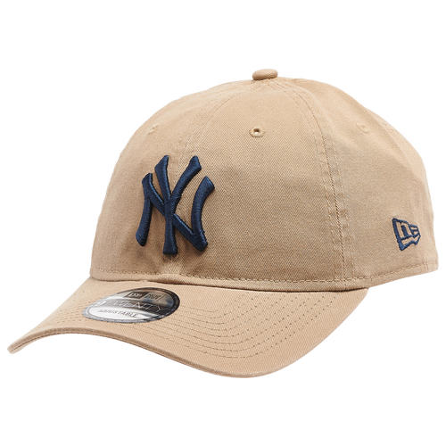 New Era Mens New York Yankees  Yankees 9twenty Core Classic Replica Cap In Khaki/navy