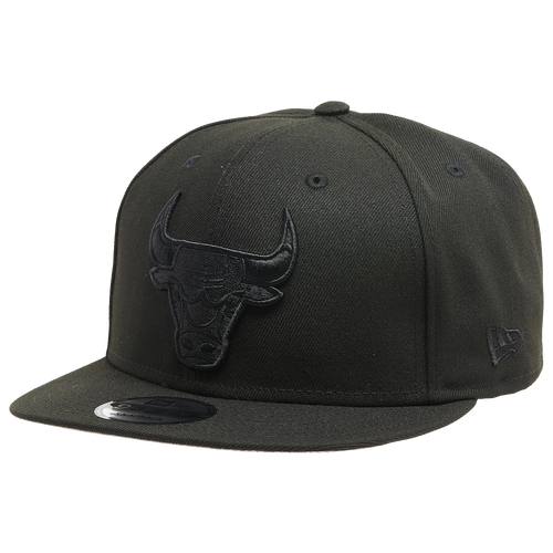 

New Era Mens Chicago Bulls New Era Bulls BOB Snapback Cap - Mens Black/Black Size One Size