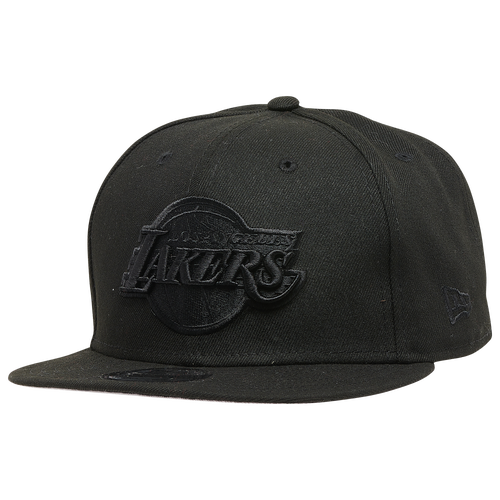 

New Era Mens Los Angeles Lakers New Era Lakers BOB Snapback Cap - Mens Black/Black Size One Size