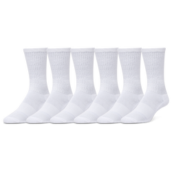 Adult - CSG Crew Socks 6 Pack - White