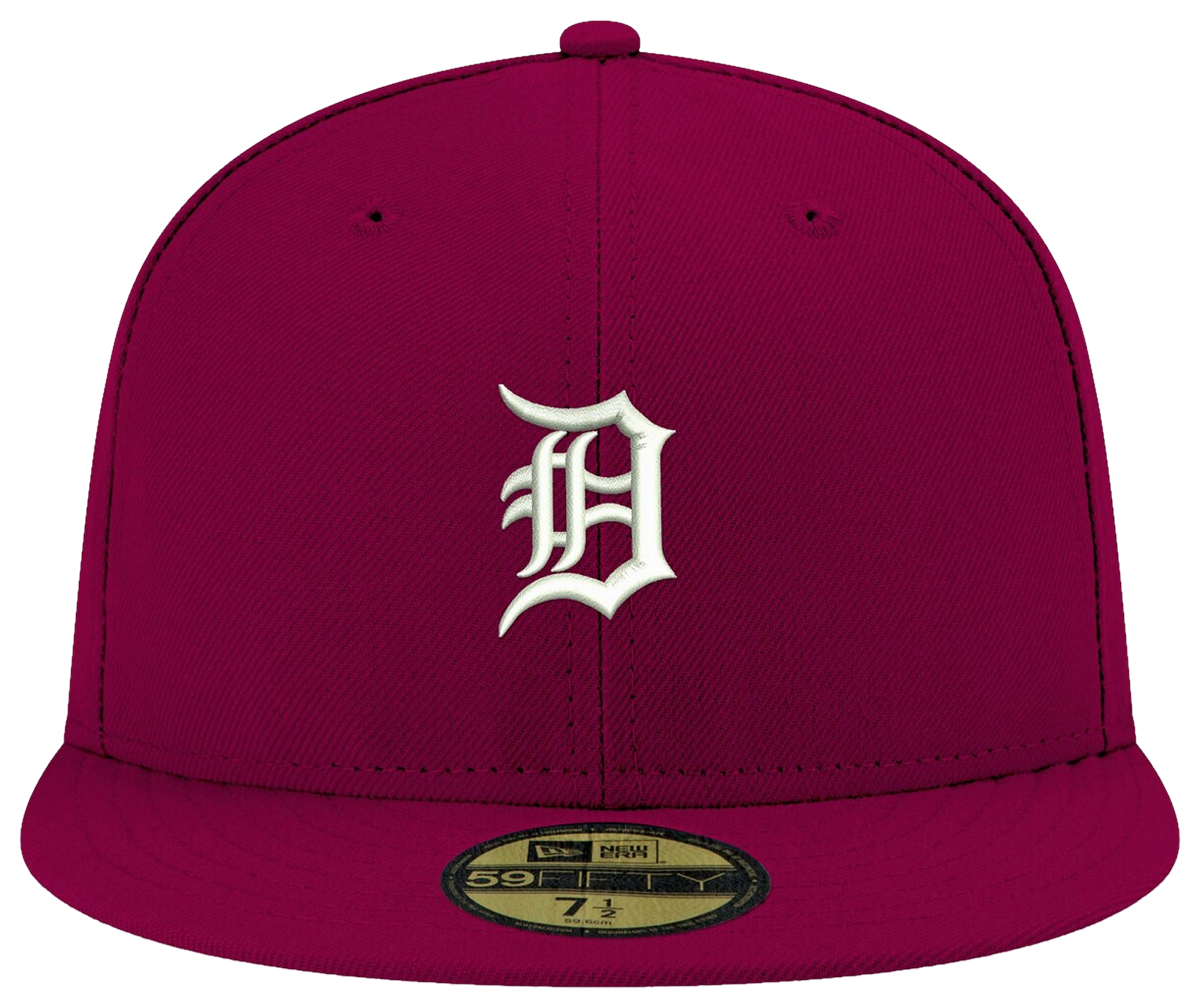 New Era Tigers Logo White 59Fifty Fitted Cap
