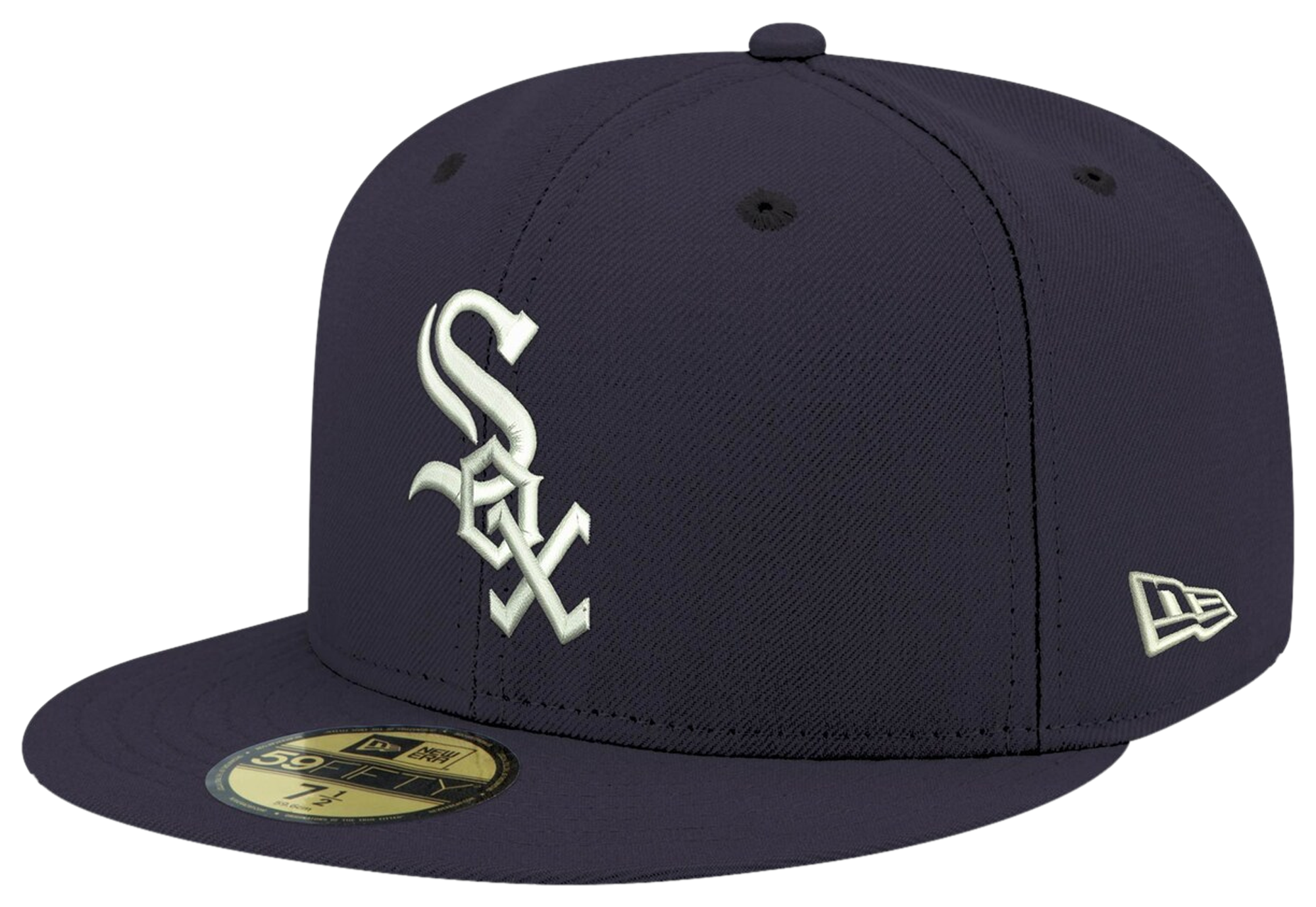 New Era White Sox Logo 59Fifty Fitted Cap