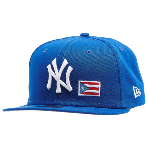 

New Era Mens New York Yankees New Era Yankees 59fifty Puerto Rico Flag Fitted Cap - Mens Royal/White Size 7