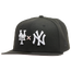 New Era Yankees x Mets 59Fifty WS Side Patch Cap - Men's Black/White