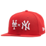 New Era MLB 59Fifty World Series Side Patch Cap - Men's Red/White