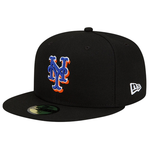 

New Era New Era Mets 59Fifty Authentic Cap - Adult Black Size 7