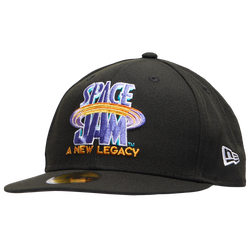 Men's - New Era Space Jam 2 Fitted Hat - Black/Black