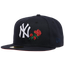 New Era Yankees 5950 World Series Side Patch Roses Fit - Men's Navy/White
