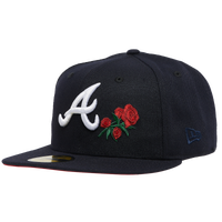 New Era Atlanta Braves 'White Gold' 9FORTY A-Frame Snapback Chrome