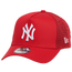 New Era Yankees Trucker Cap - Men's Red/White
