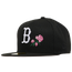 New Era Red Sox 5950 World Series Side Patch Roses Fit - Men's Black/Pink